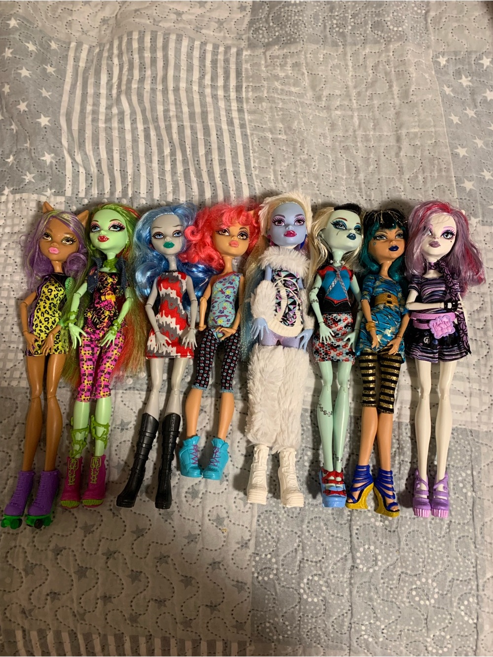 Monster High Doll Lot + Case